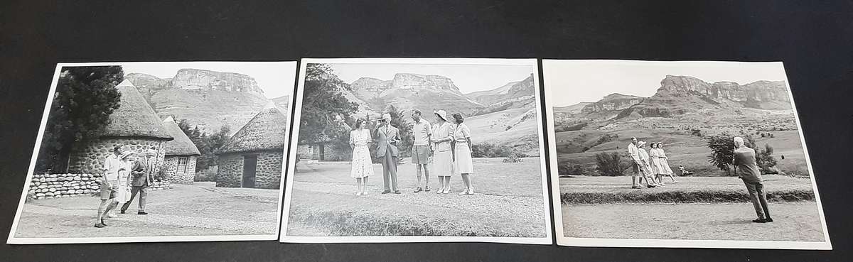 ** RARE: 1947 Royal Visit to South Africa Official Photograph Lot #3 **