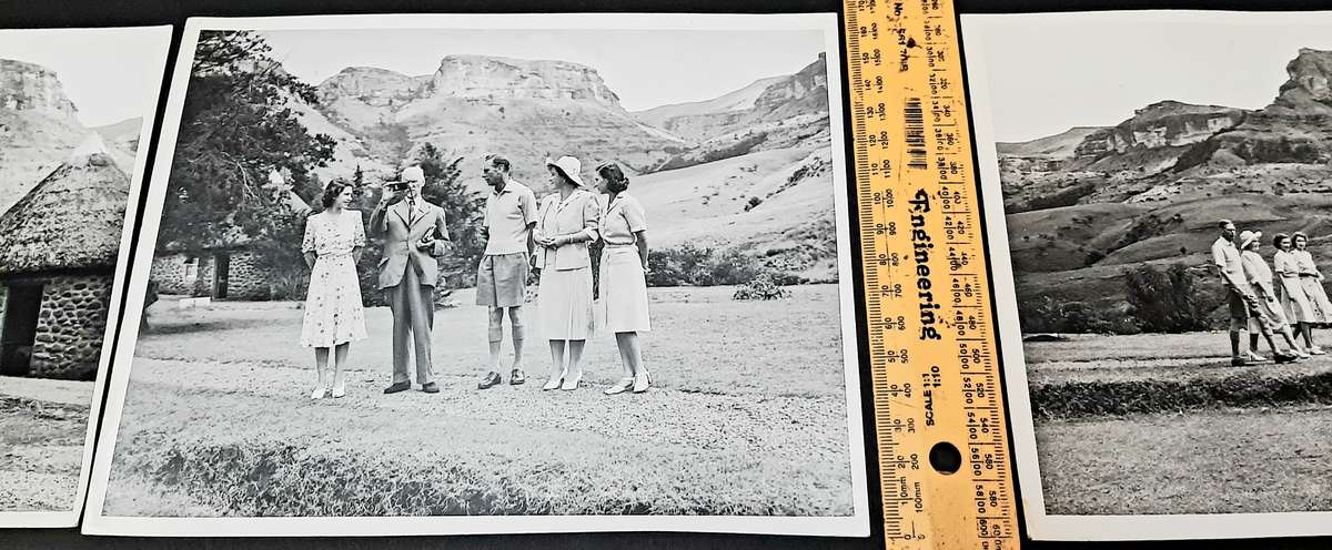 ** RARE: 1947 Royal Visit to South Africa Official Photograph Lot #3 **