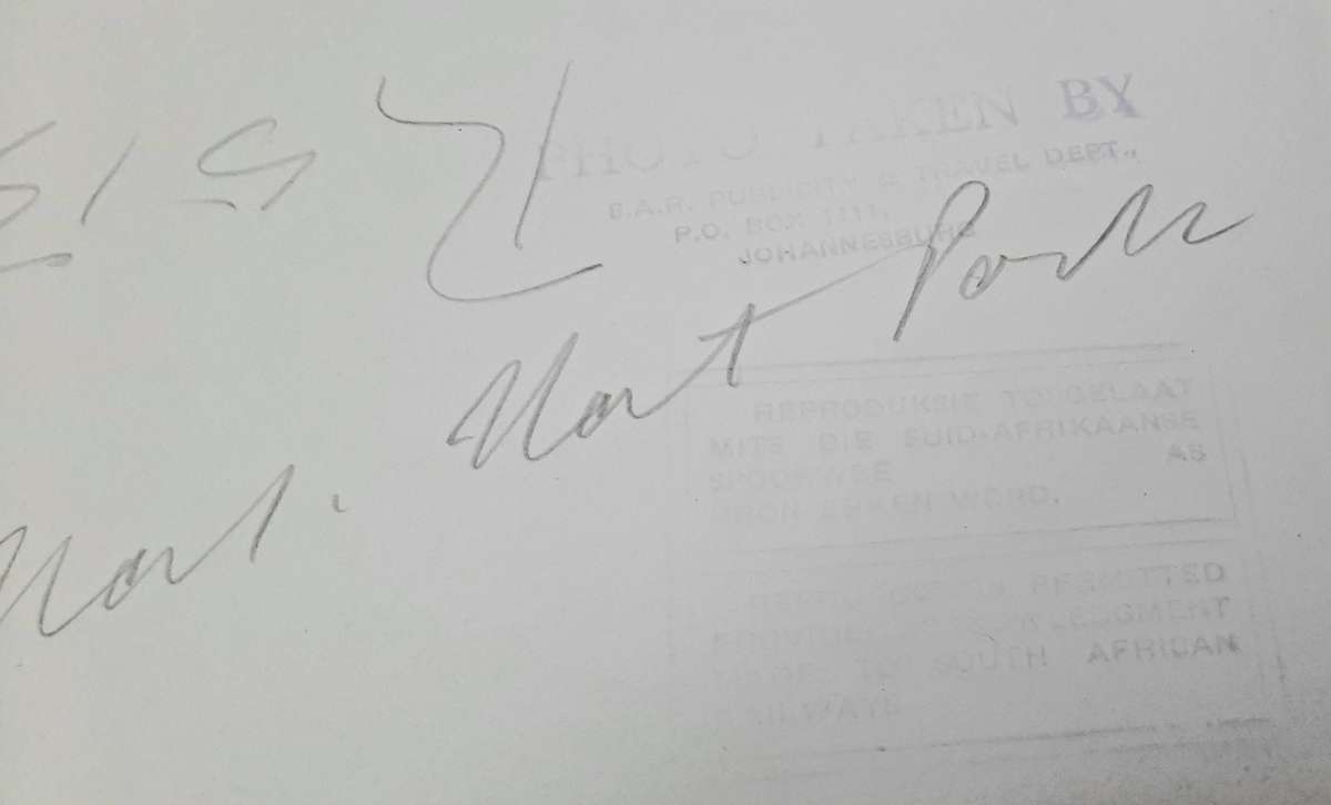 ** RARE: 1947 Royal Visit to South Africa Official Photograph Lot #3 **