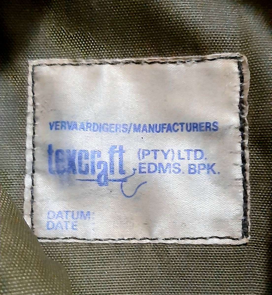 **RARE: 1990s Special Task Force (STF) Olive Green Patt.83 Battlejacket (USED)**
