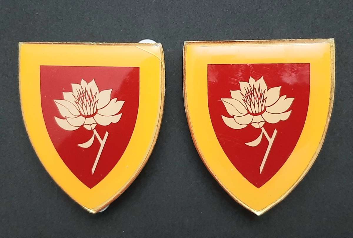 **Border War : 1980s SADF Women's Army College Flashes x2 **
