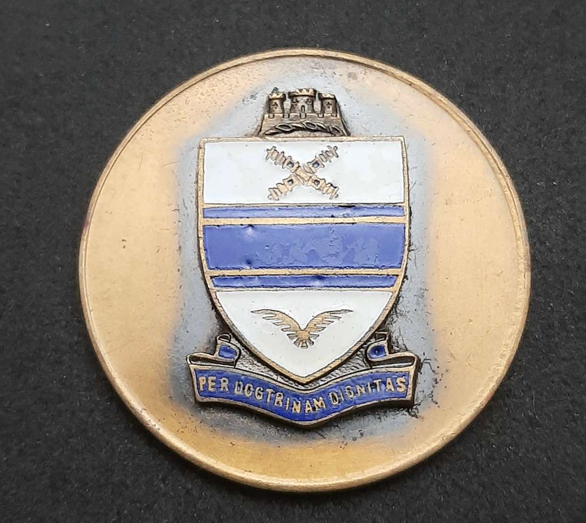 ** 1980s South Africa: Lyttleton Civic Bronze Medallion (UNISSUED).**