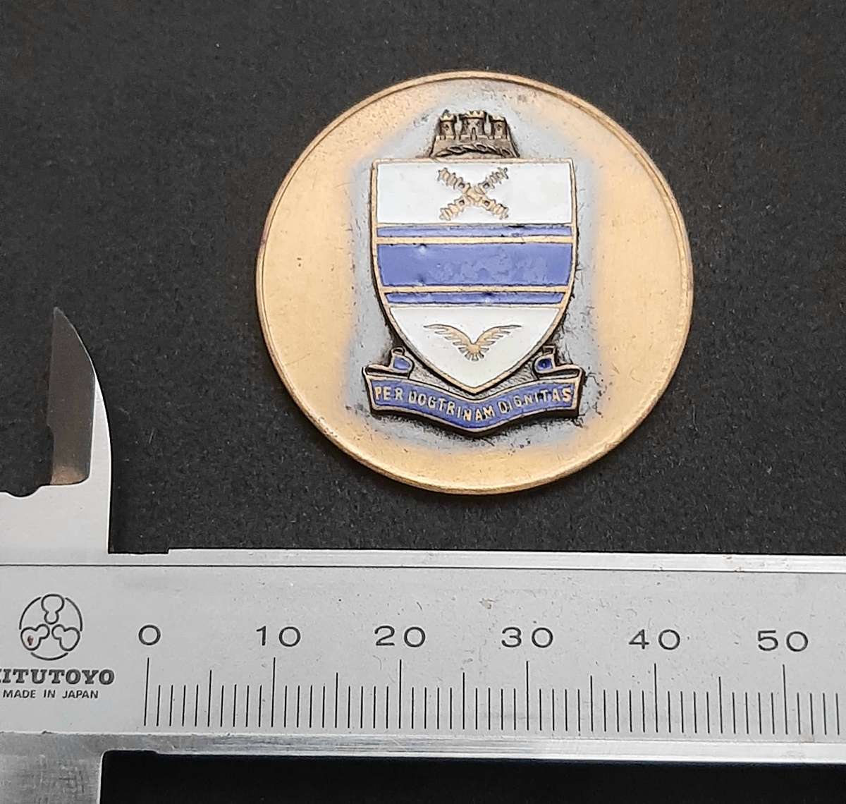 ** 1980s South Africa: Lyttleton Civic Bronze Medallion (UNISSUED).**