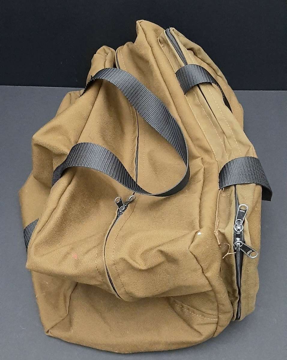 **Border War : 1980s SADF Large Nutria 1 S.A.I. Kit Bag w/ Unit Insignia (48 x 34 x 40cm)**