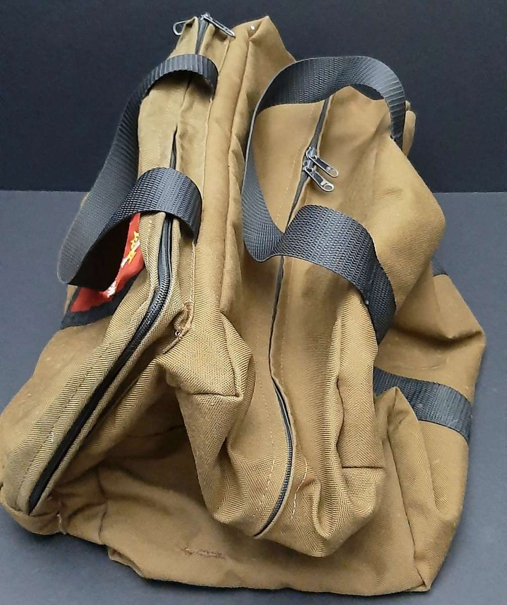 **Border War : 1980s SADF Large Nutria 1 S.A.I. Kit Bag w/ Unit Insignia (48 x 34 x 40cm)**