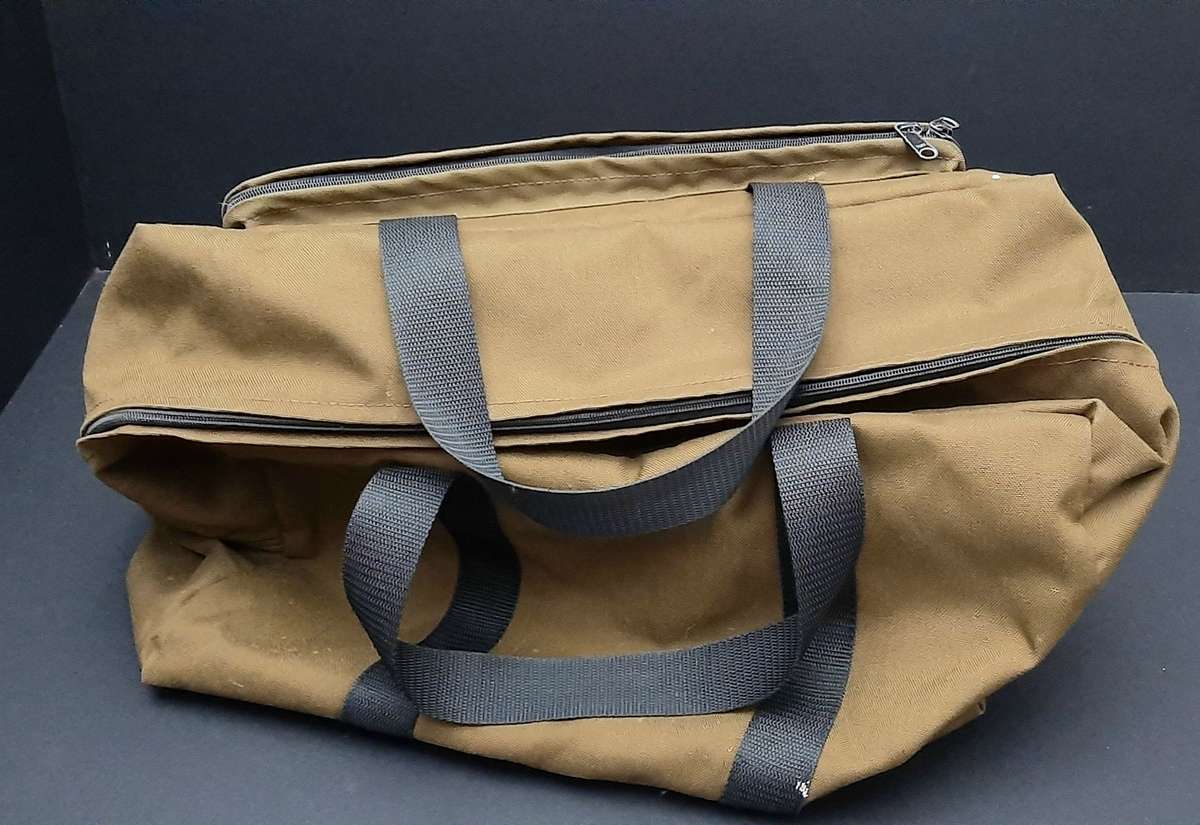 **Border War : 1980s SADF Large Nutria 1 S.A.I. Kit Bag w/ Unit Insignia (48 x 34 x 40cm)**