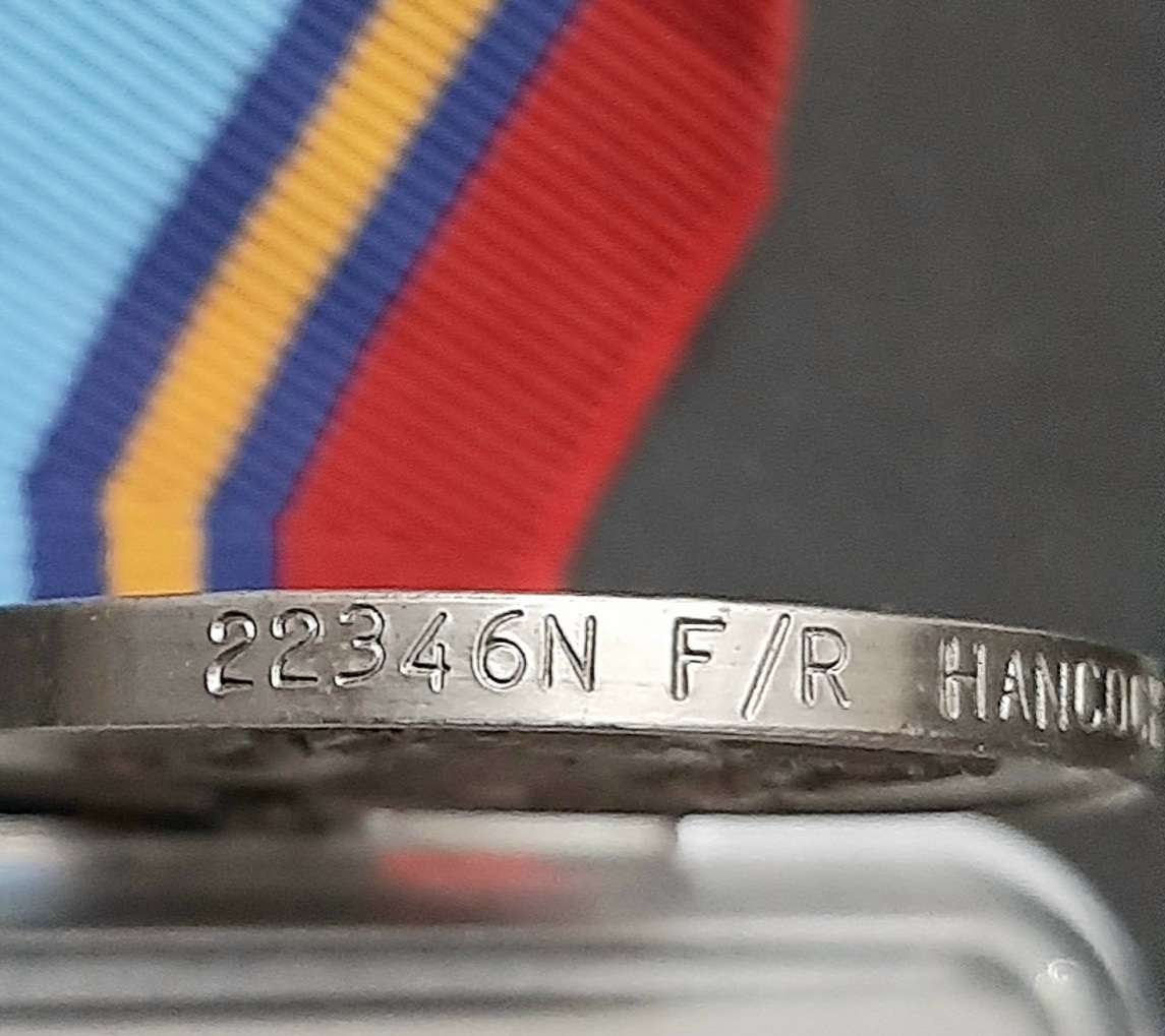 **Rhodesian Bush War: BSAP Issue General Service Medal w/ Ribbon ( Field Reserve) .**