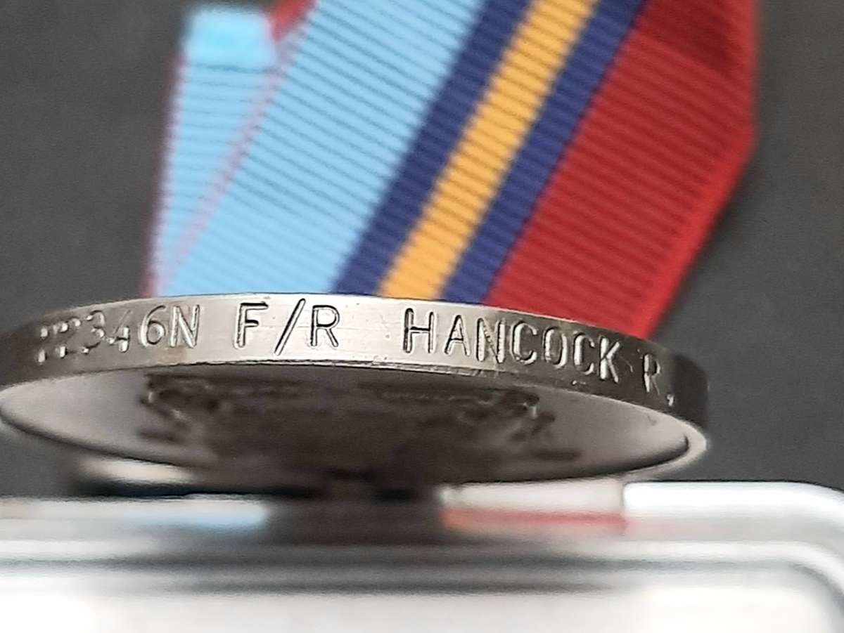 **Rhodesian Bush War: BSAP Issue General Service Medal w/ Ribbon ( Field Reserve) .**