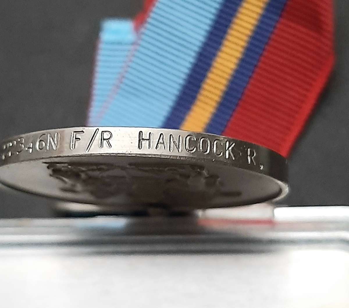 **Rhodesian Bush War: BSAP Issue General Service Medal w/ Ribbon ( Field Reserve) .**