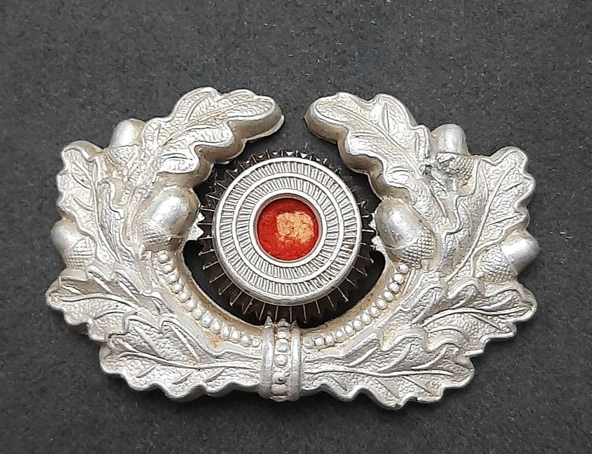 WW2 German: Army Officer's Type I Cap Cockade Insignia (No Pins)