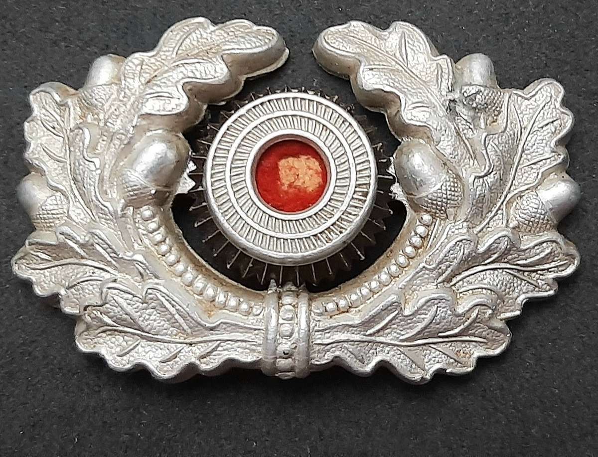 WW2 German: Army Officer's Type I Cap Cockade Insignia (No Pins)