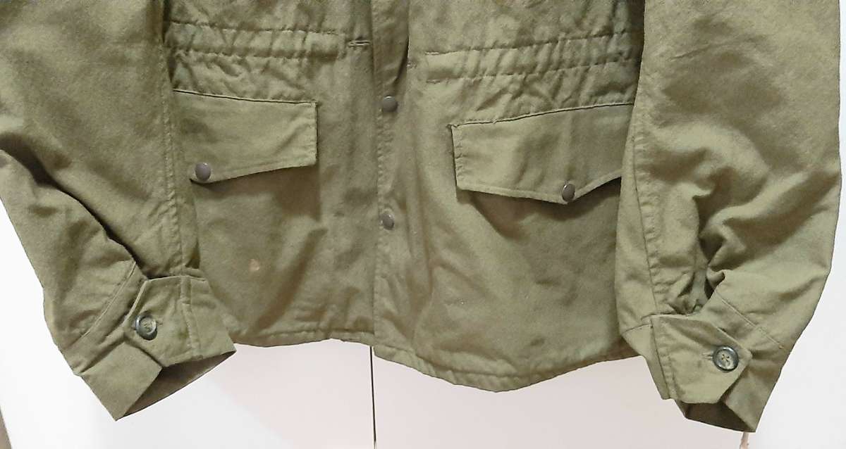 RARE: 1980s SADF Unissued Tank Crew Olive Green F/dress Warm Coat (XL/XXL).