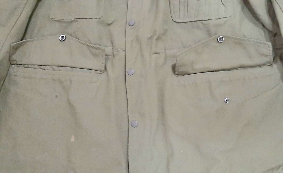 RARE: 1980s SADF Unissued Tank Crew Olive Green F/dress Warm Coat (XL/XXL).