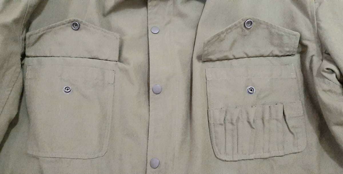RARE: 1980s SADF Unissued Tank Crew Olive Green F/dress Warm Coat (XL/XXL).