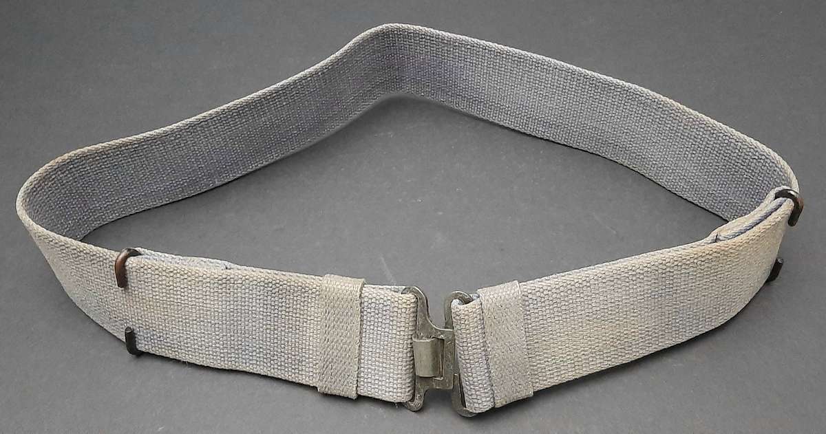 1990s South African: Security Forces Blue Fielddress Webbing Belt (100cm).