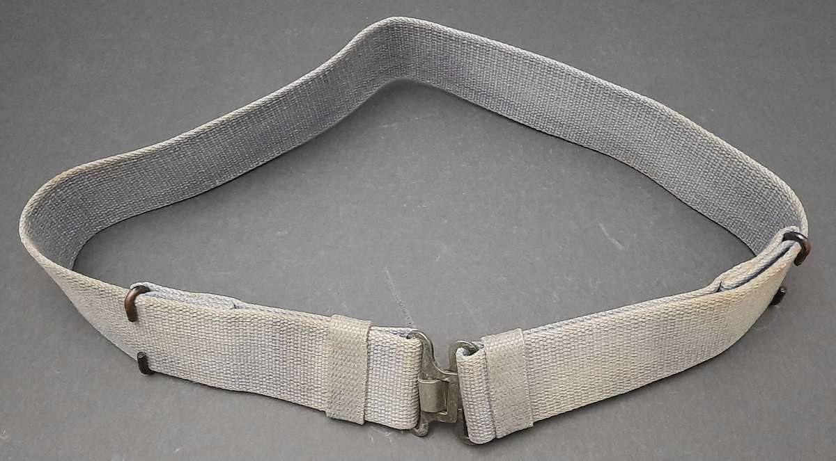 1990s South African: Security Forces Blue Fielddress Webbing Belt (100cm).