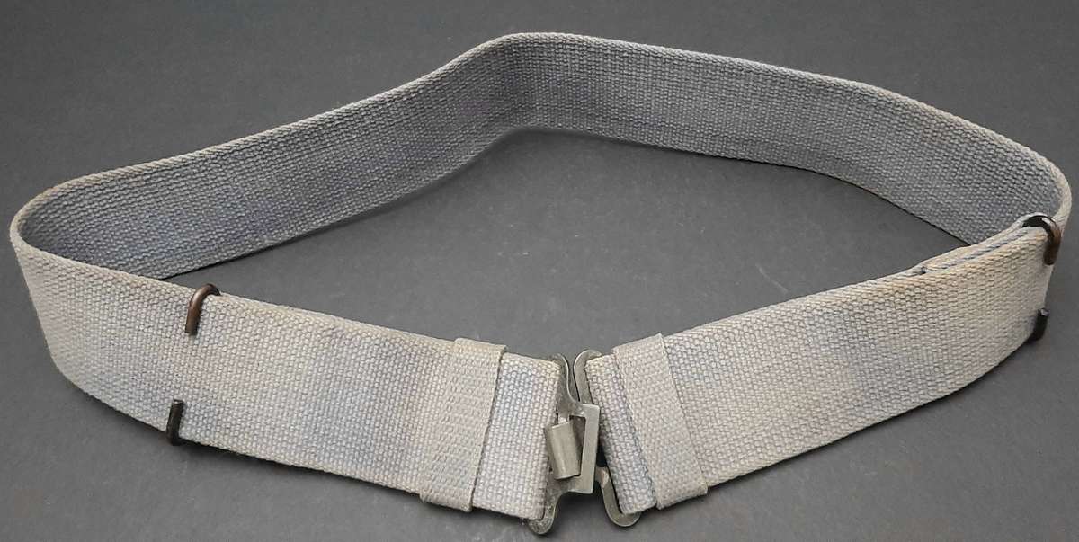 1990s South African: Security Forces Blue Fielddress Webbing Belt (100cm).