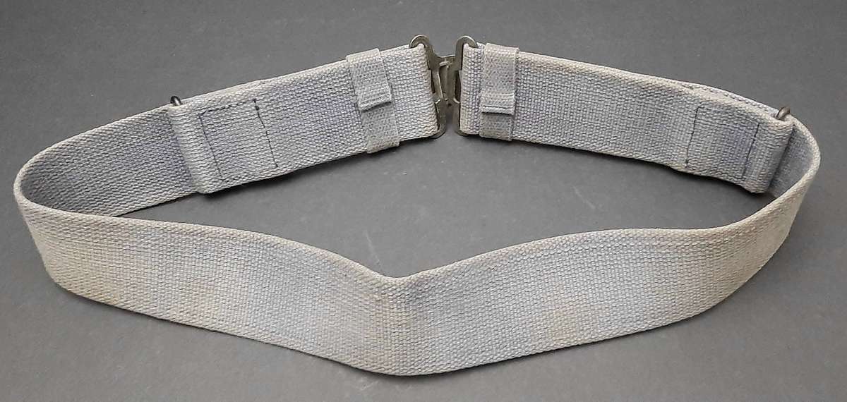 1990s South African: Security Forces Blue Fielddress Webbing Belt (100cm).