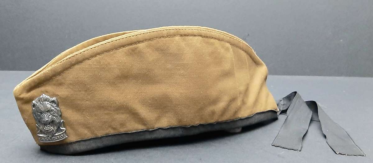 RARE: 1980s SWATF 'Reaction Force' Nutria Glengarry / Bonnie w/ Insignia (59).