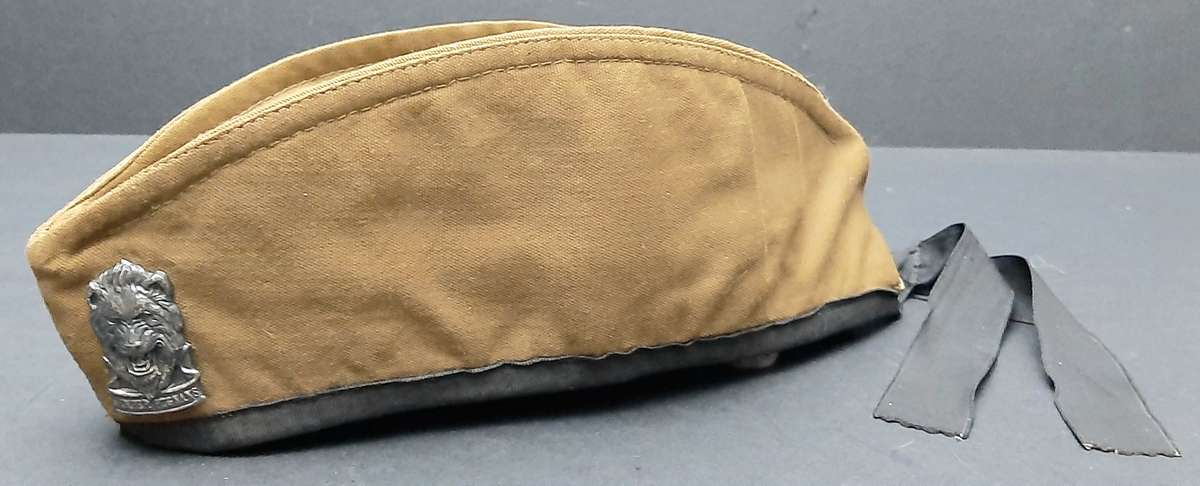 RARE: 1980s SWATF 'Reaction Force' Nutria Glengarry / Bonnie w/ Insignia (59).