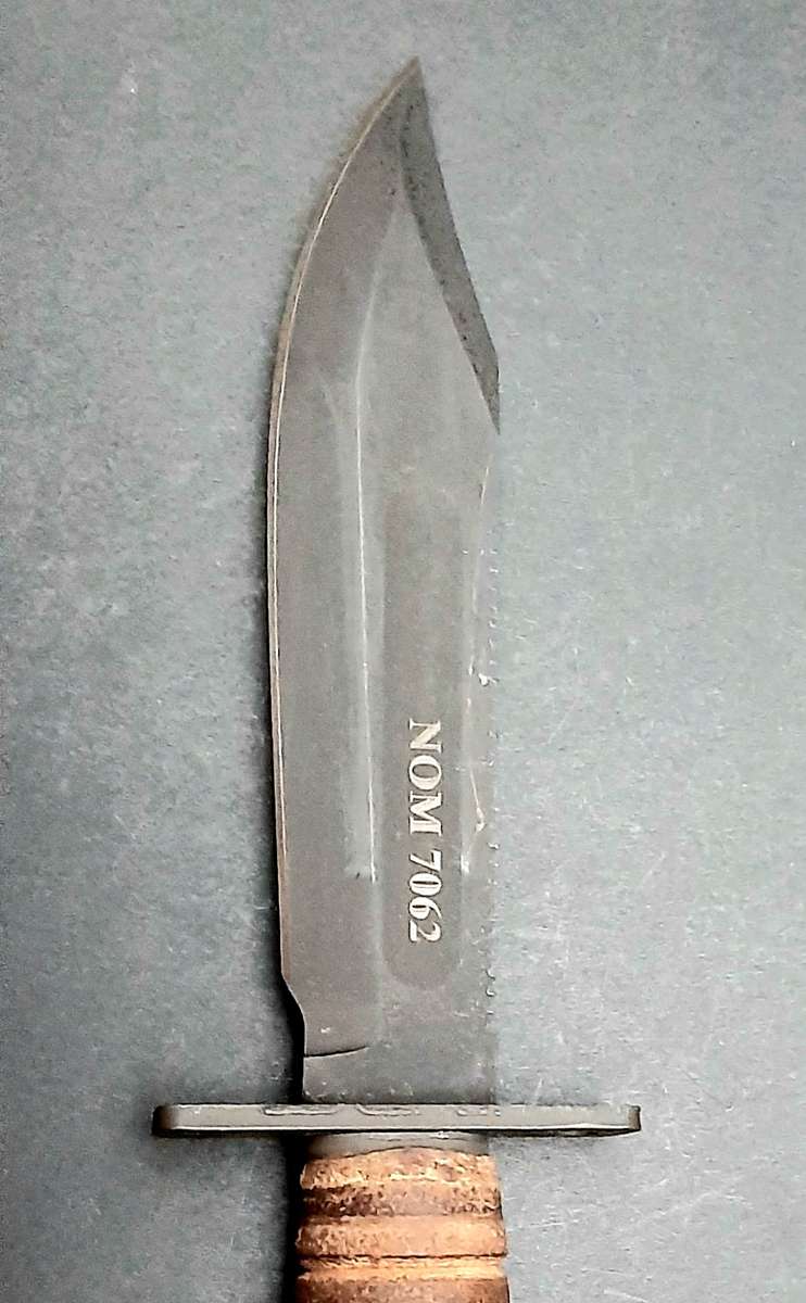 Border War 1980s : SADF 44 Parachute Brigade Private Purchase Ontario 3-11 Survival Knife w/ Sheath