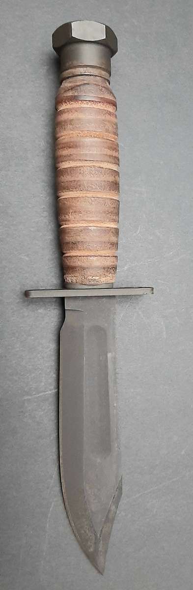 Border War 1980s : SADF 44 Parachute Brigade Private Purchase Ontario 3-11 Survival Knife w/ Sheath