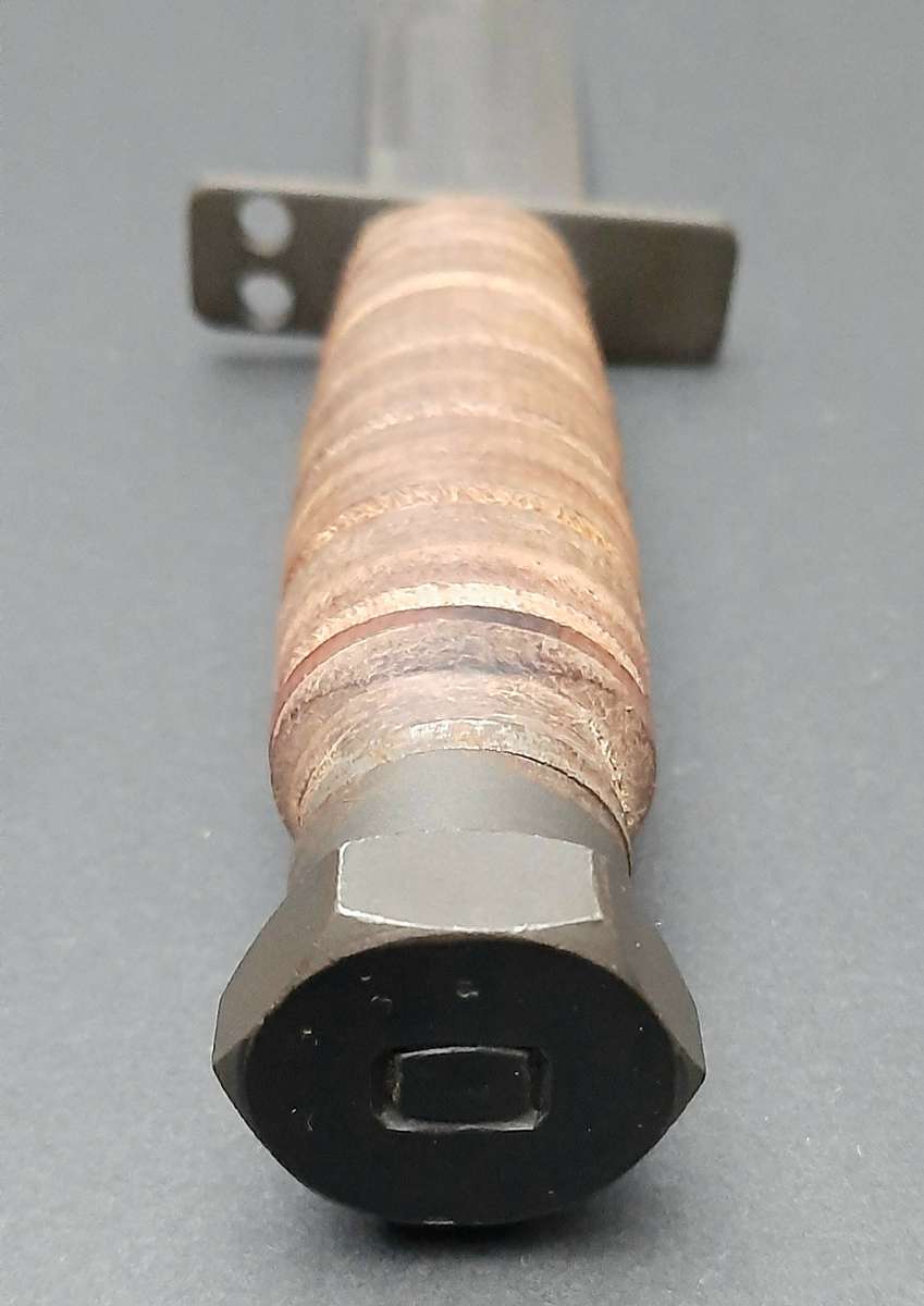 Border War 1980s : SADF 44 Parachute Brigade Private Purchase Ontario 3-11 Survival Knife w/ Sheath