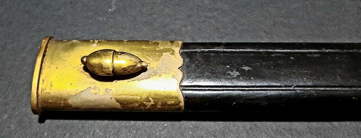 1920s/1930s Weimar German Hirschfänger Dagger with Clamshell & Scabbard