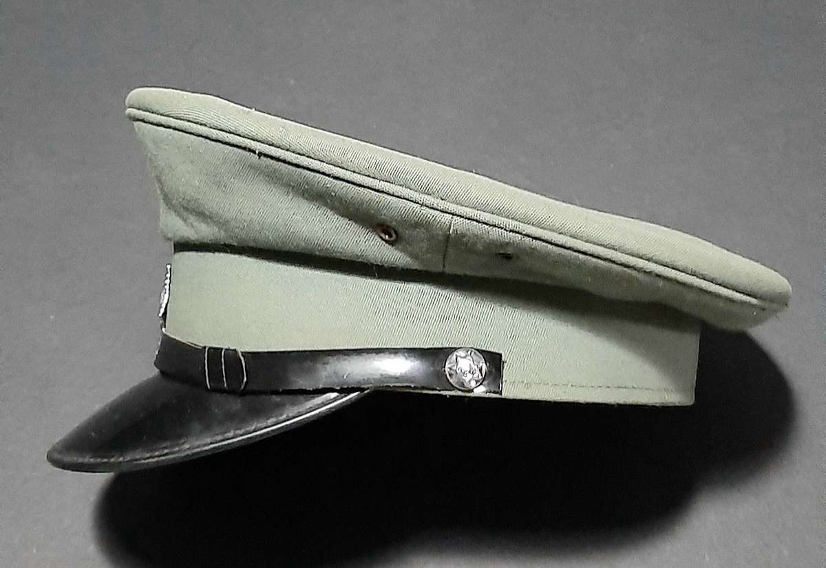 RARE: 1980s Ciskei 'Homeland' Police Service Dress Cap w/ Insignia (55)