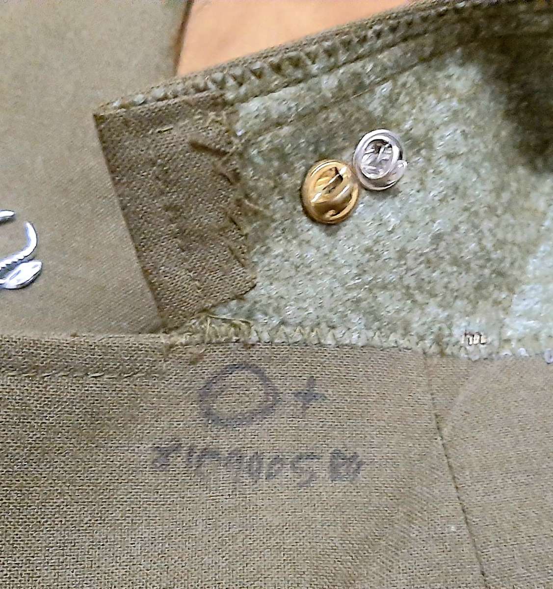 Border War 1970s :  SADF  Infantry Officer's Dress Tunic w/ Branch & Rank Insignia (Inscribed).