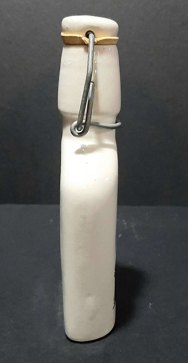 RARE: South Africa 1995 Rugby World Cup 'Ruggles' Ceramic Brandy Decanter w/ Stopper (18cm).