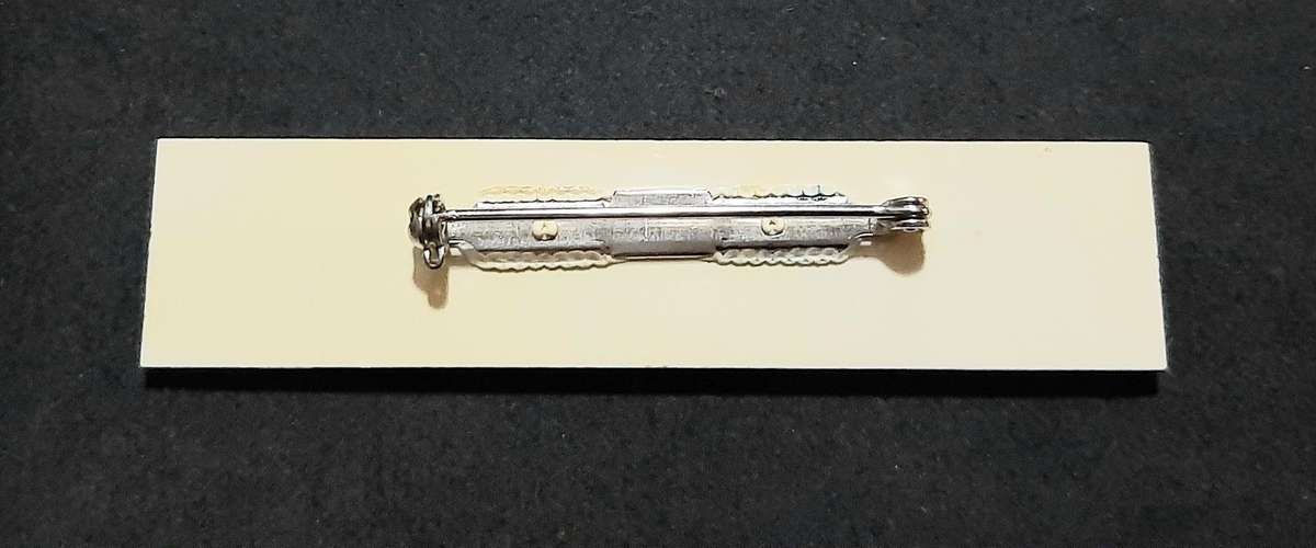 RARE: 1980s Border War- SA Medical Service Lucite Name Badge w/ Pin.