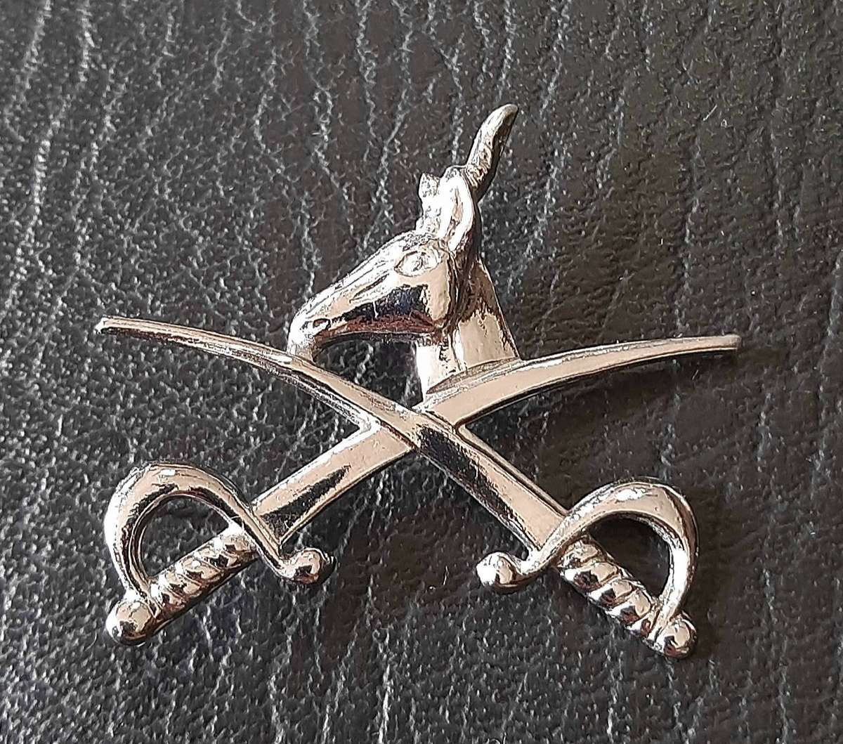 Border War: 1980s SADF Physical Training Instructor Metallic Breast Badge (Pins).