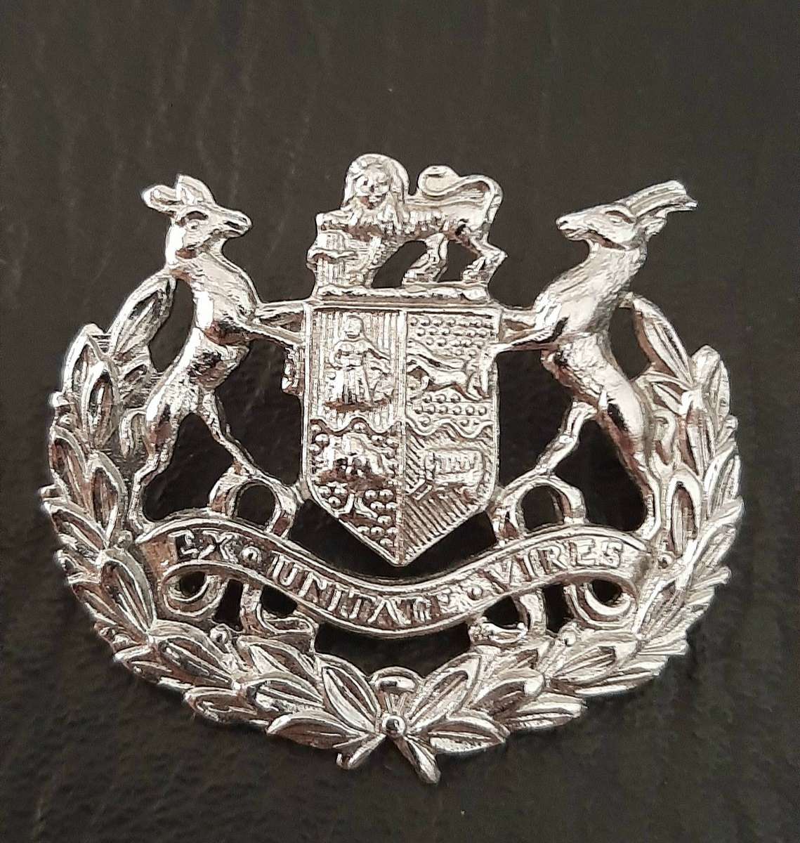 Border War: 1980s SADF- Warrant Officer Class I Metallic Rank Insignia Pair (Pins).