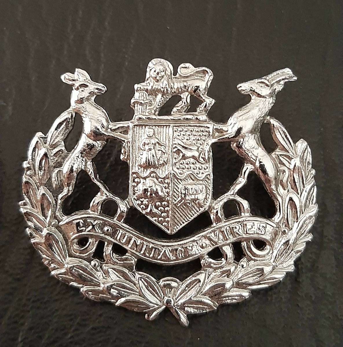 Border War: 1980s SADF- Warrant Officer Class I Metallic Rank Insignia Pair (Pins).