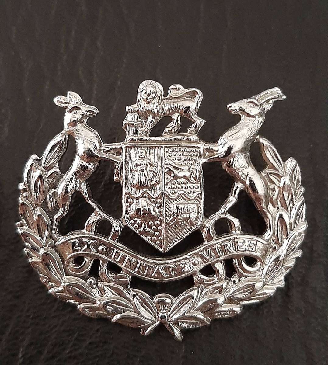 Border War: 1980s SADF- Warrant Officer Class I Metallic Rank Insignia Pair (Pins).