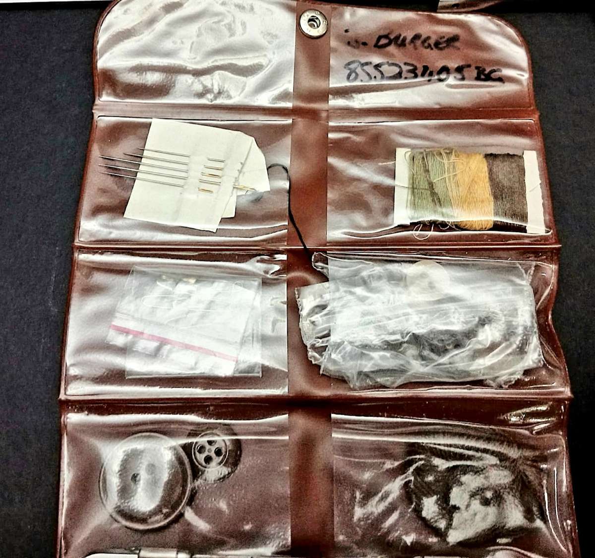 **Border War : 1980s SADF General Service Sewing Kit w/ Contents(Inscribed)**