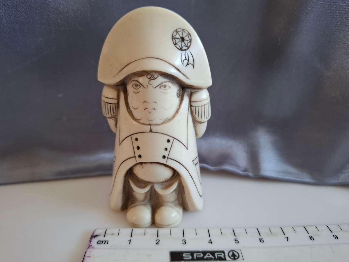 Rare John Biccard Crushed Marble Figure "Napoleon in Good Condition