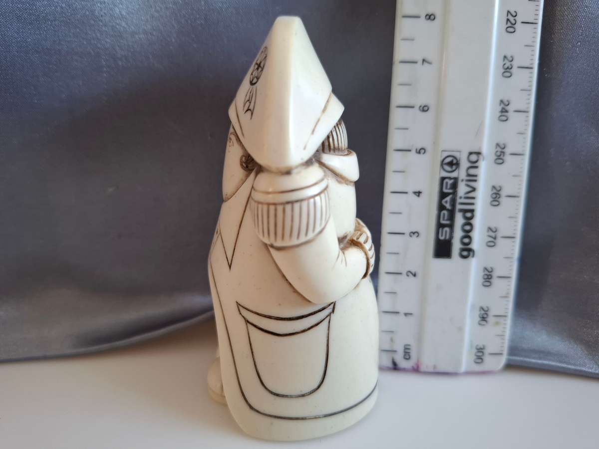 Rare John Biccard Crushed Marble Figure "Napoleon in Good Condition