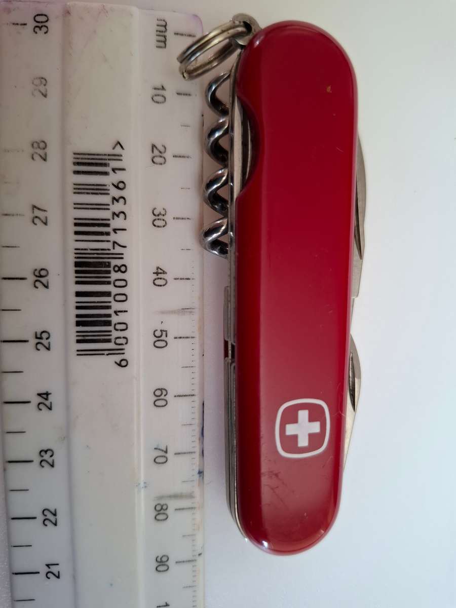 Wenger Delemont Stainless Multi Fuction Pocket Knife made in Switerland in Good Condition