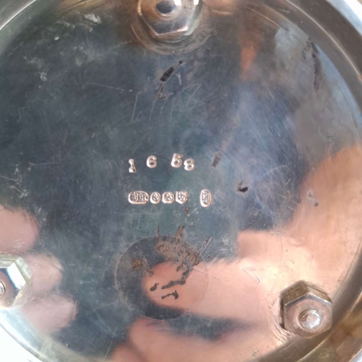 Very Rare Silver Plated Lidded Shooting Trophy  1900"s in Excellent Condition H 35 cm