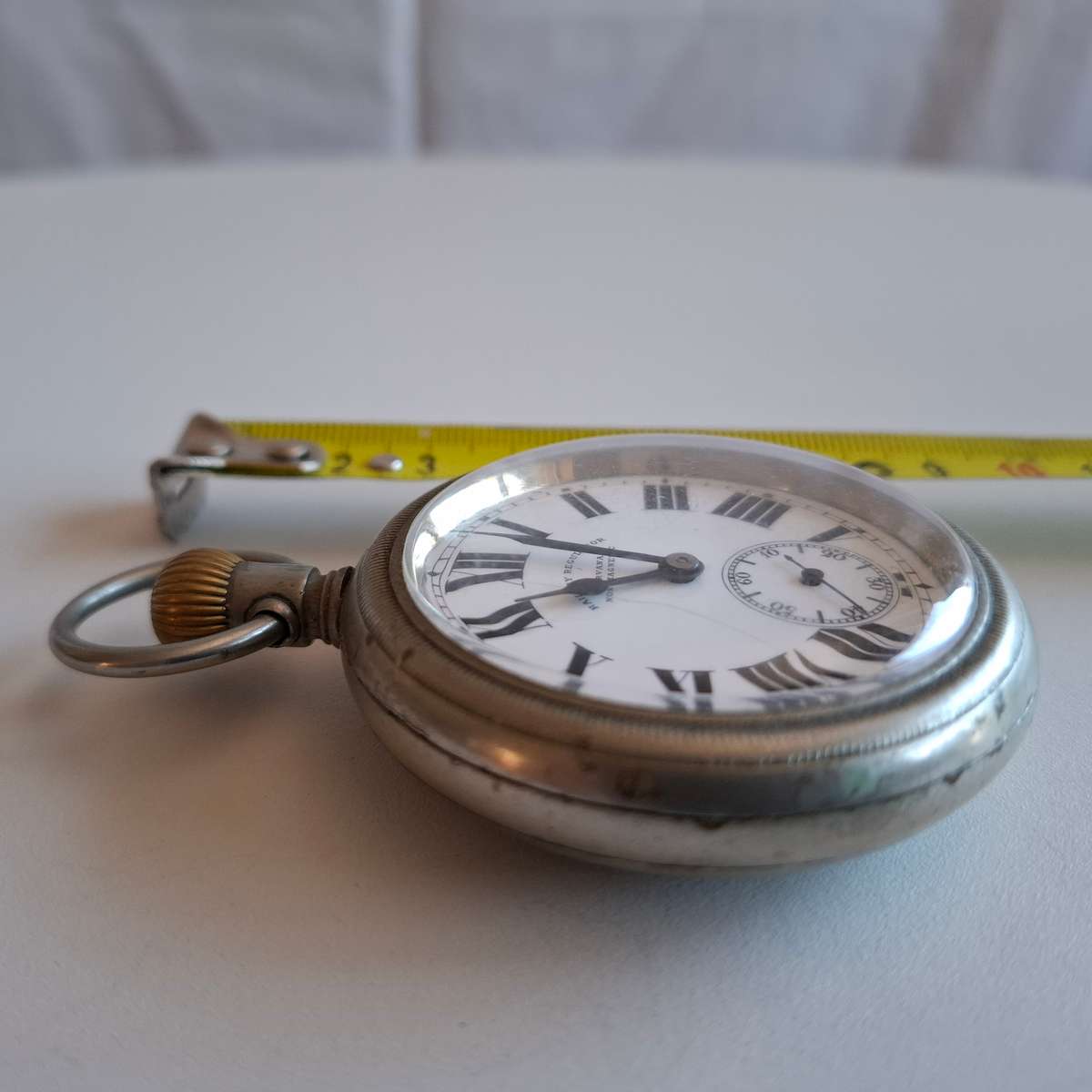 Railway Regulator Nirvana Non Magnetic Pocket Watch - See my Description