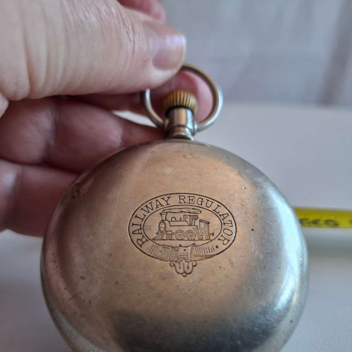 Railway Regulator Nirvana Non Magnetic Pocket Watch - See my Description