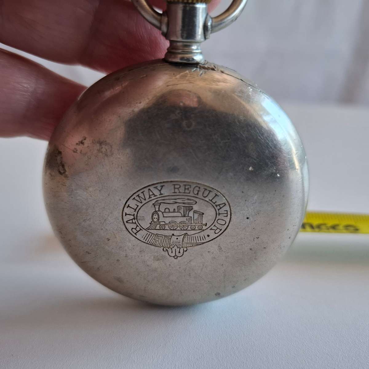 Railway Regulator Nirvana Non Magnetic Pocket Watch - See my Description