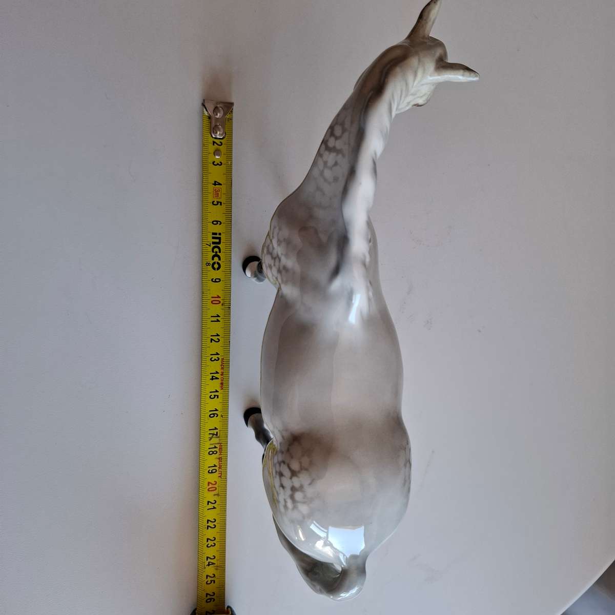 Beautiful Vintage Beswick Dapple Grey Horse (H 15 cm)