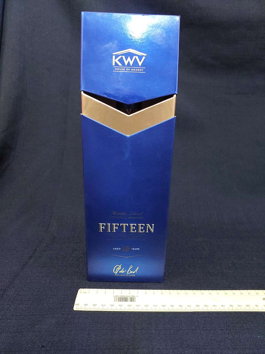 Vintage KWV Aged Fifteen years Brandy -750ml- Sealed - Good Condition