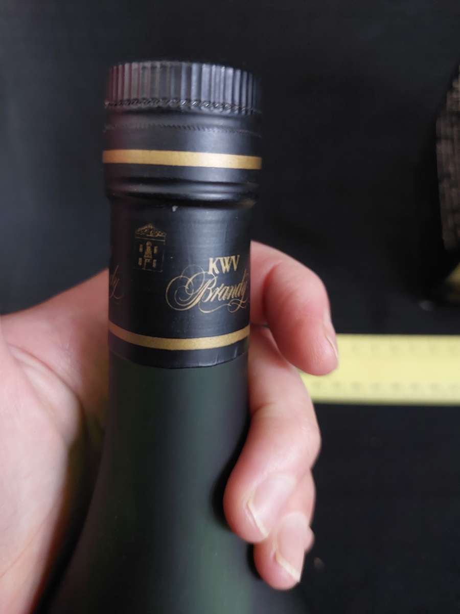 Vintage KWV Aged Twenty years Brandy -750ml- Sealed - Good Condition