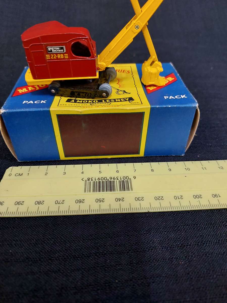 Very Rare Vintage Moko Lesney Match Box Series NO M-4 -Ruston Bucyrus - Description View