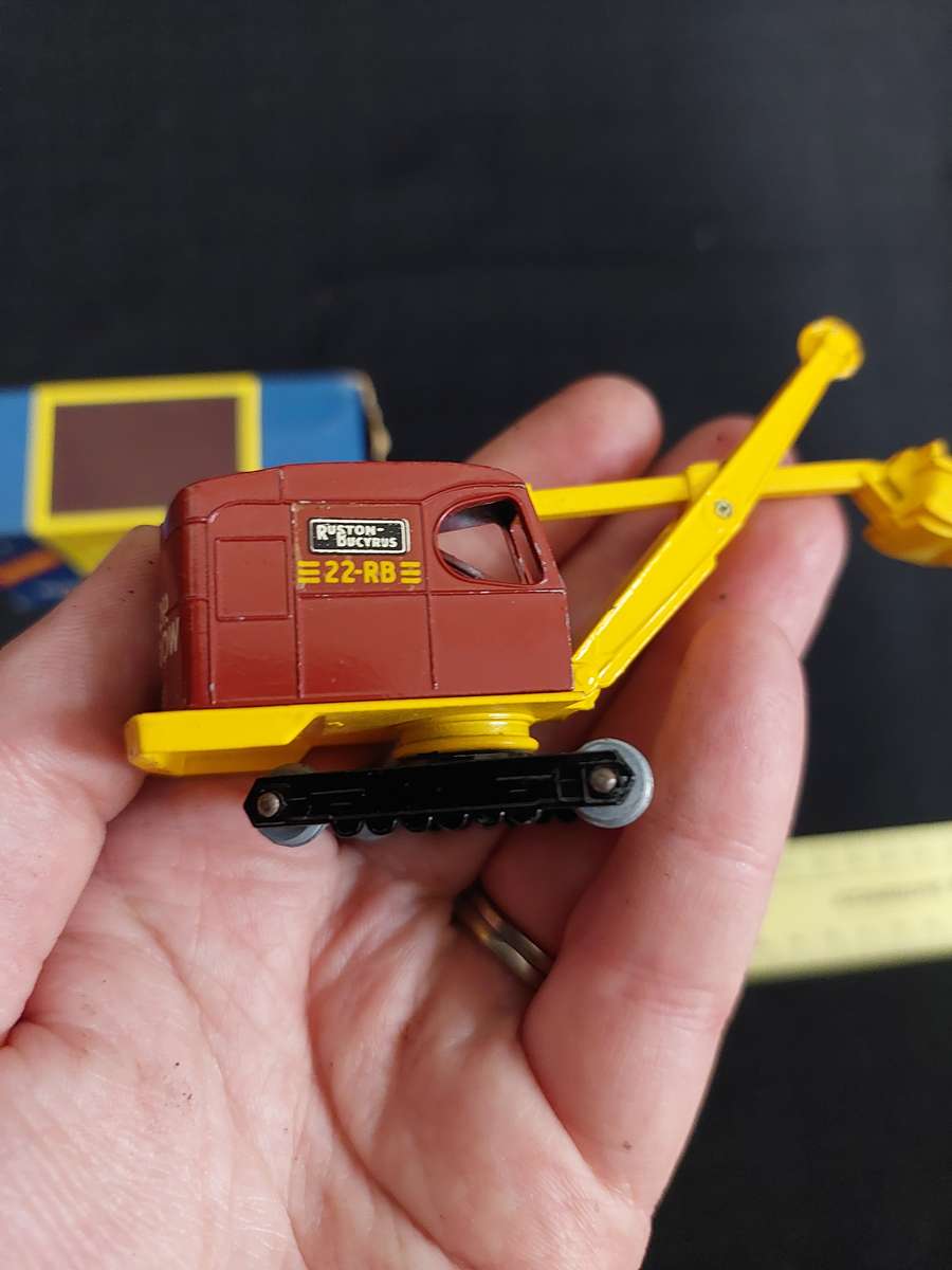 Very Rare Vintage Moko Lesney Match Box Series NO M-4 -Ruston Bucyrus - Description View