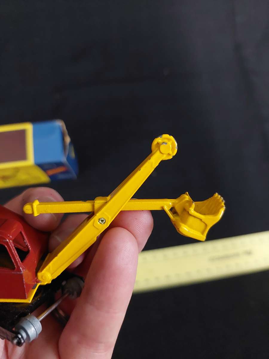 Very Rare Vintage Moko Lesney Match Box Series NO M-4 -Ruston Bucyrus - Description View